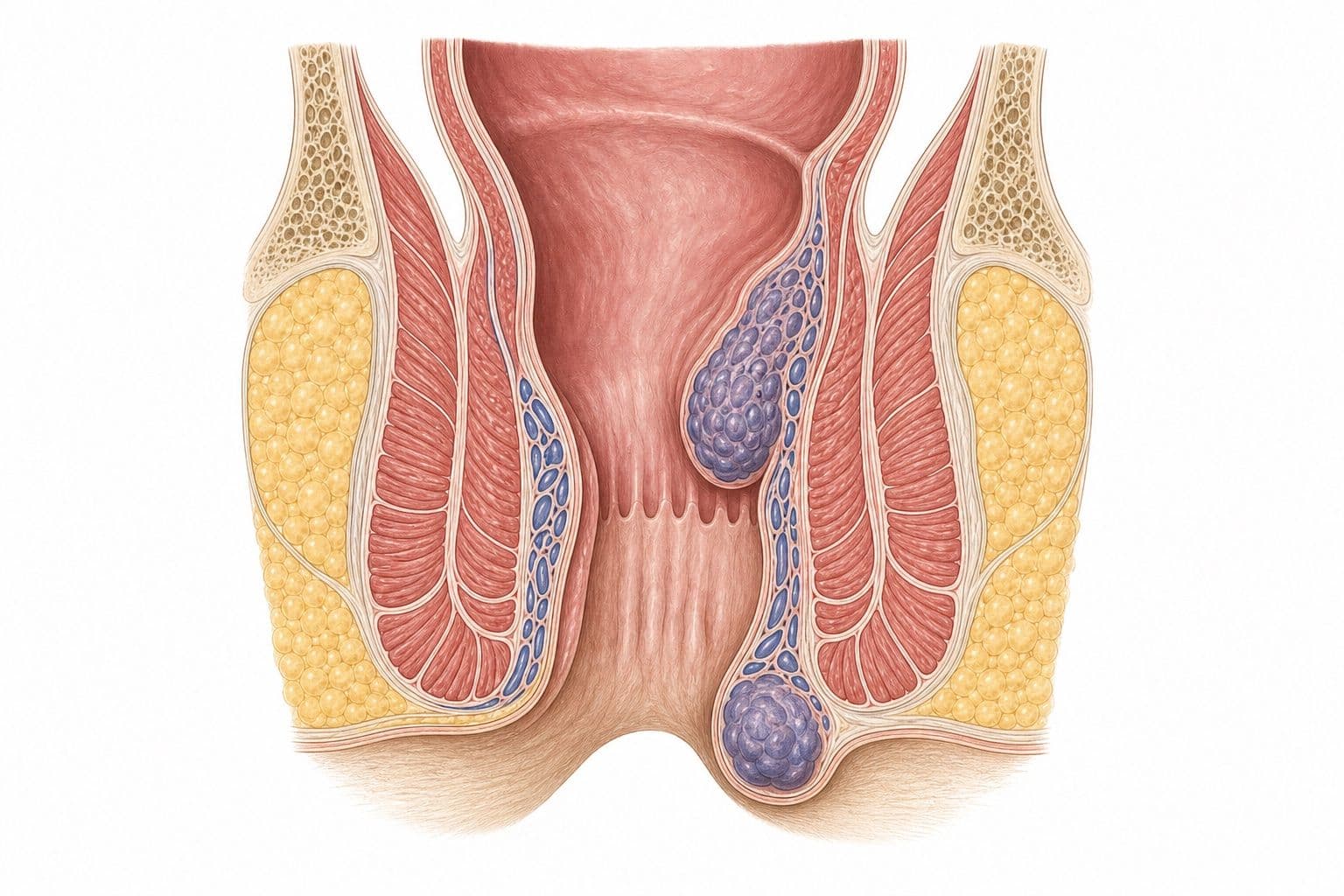 Makat çatlağı (anal fissür) ve basur (hemoroid) belirtilerinin değerlendirilmesi